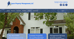 Desktop Screenshot of lyonspropertymgmt.com